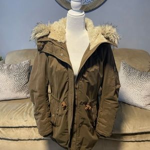 H&M divided winter coat